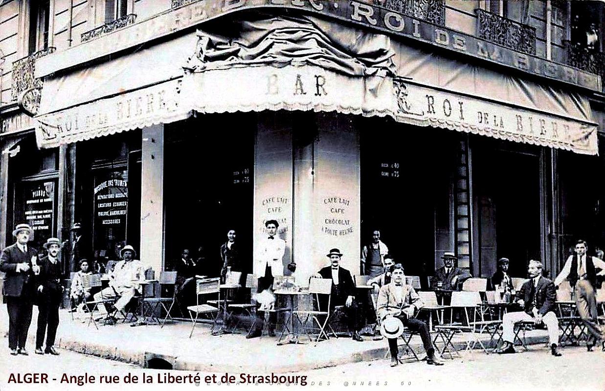 360- Alger - angle rue de Srasbourg et rue de la liberte.jpg